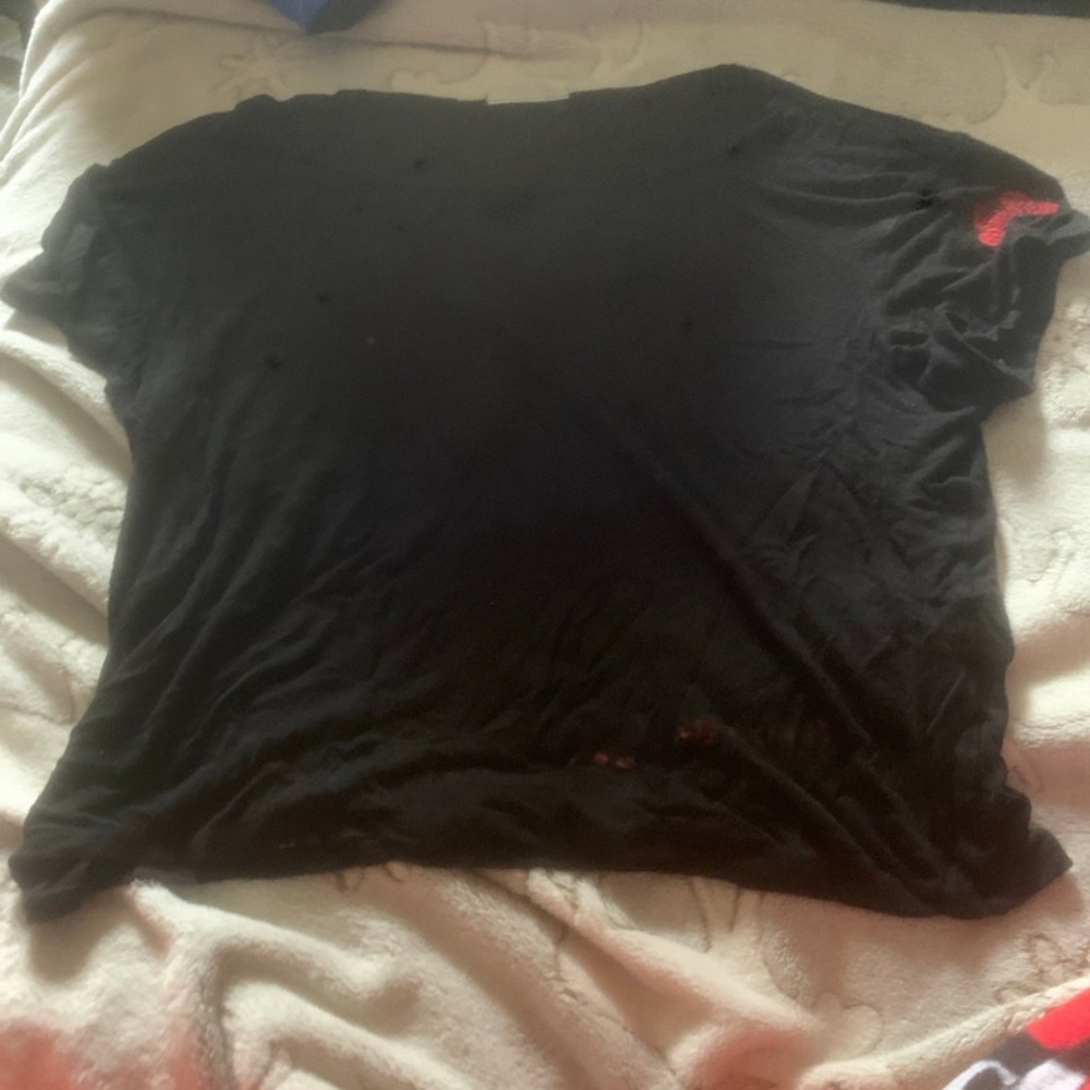 Cheer black shirt